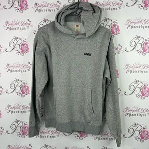 Levi's hoodie sweater relaxed fit Classic Gray Hoodie Sweater